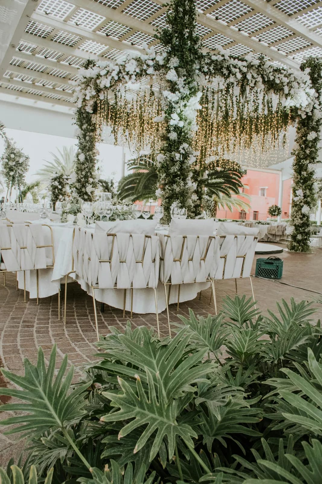 Event venue styled for a celebration